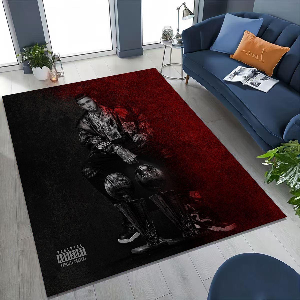 

Anuel AA Хип-хоп Рэпер Певец Ковер для Спальни Гостиной Дивана Домашний Придверный Коврик Декор, Большой Детский Игровой Нескользящий Напольный Коврик Подарок 40x60cm( 15x23in )