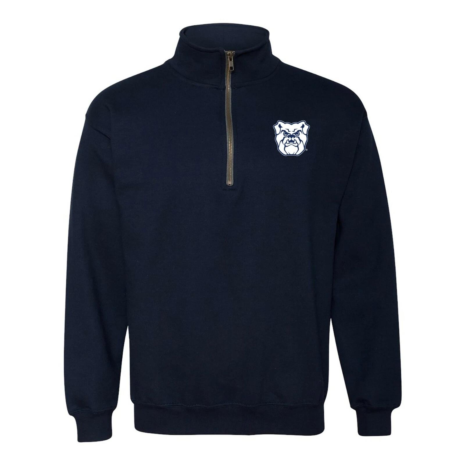Butler Bulldogs Primary Logo LC (1/4) Quarter Zip - Navy S