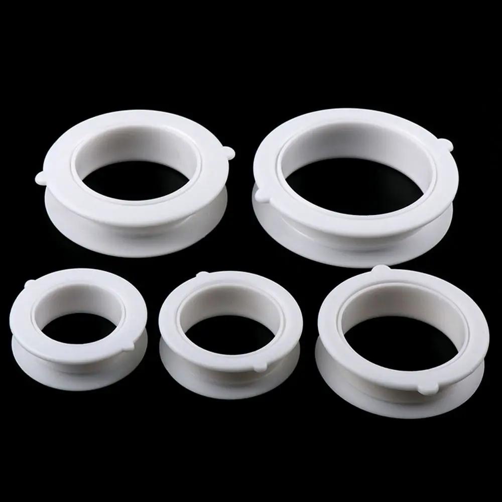 Copertura Presa d'Aria 45/50/60/70/80mm Sfiati Protettivi Tappo Decorativo Tappi per Fori in Plastica Bianca Tappo Separabile per Foro
