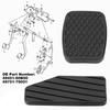 3Pcs Car Brake Clutch Accelerator Pedal Rubber Pad Cover Kit For SUZUKI Swift Samurai Sidekick Vitara Tracker Daewoo Matiz Tico
