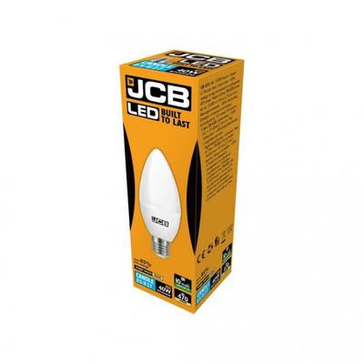 LED Candle 470lm Opal 6w Light Bulb E27 3000k