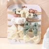 5Pcs/lot Baby Elastic Nylon Headband Newborn Sweet Flower Lace Bow Hair Bands for Babe Infant Toddler Soft Girl Hair Accessories