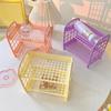 Ins Desktop Folding Makeup Storage Rack Shelf Cosmetic Storage Finishing Dormitory Bathroom Kawaii Double Layer Storage Rack