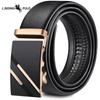 Gürtel Herren Automatikschließe Business Casual Alleskönner Jeans mit Weichem Leder Langlebiger Gürtel Dekoration für Herren