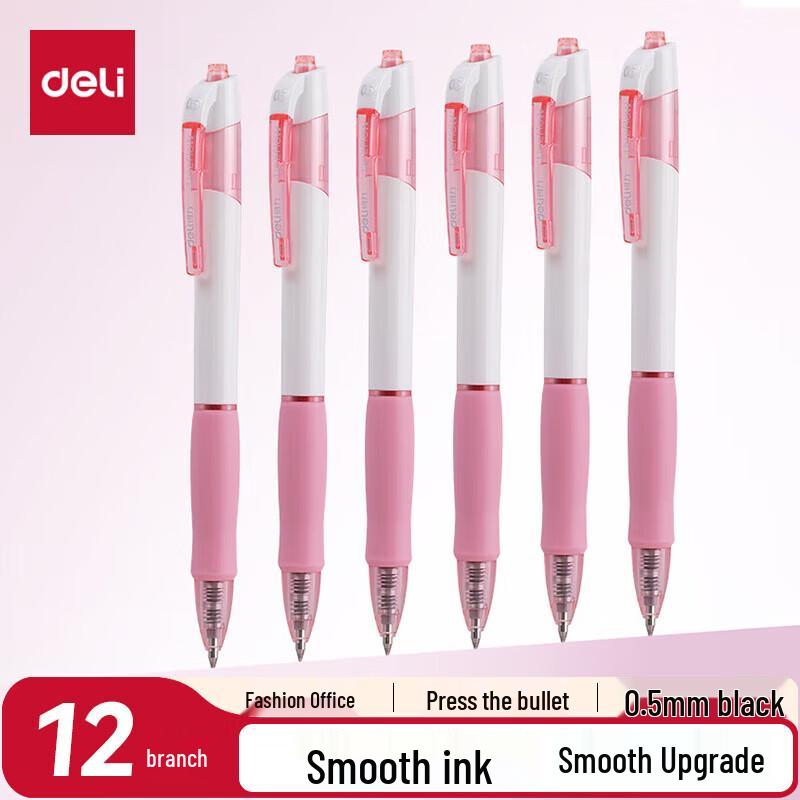 Deli S09 Retractable Gel Pen