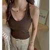 American Retro Spice Girl Sling Vest Women's 1111 Summer Wear Slim and Skinny Pure Bottom Inner Top