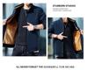 Men's Fleece Lined Winter Jacket - Thick, Pure Cotton, Plus Size, Casual Stand-Up Collar