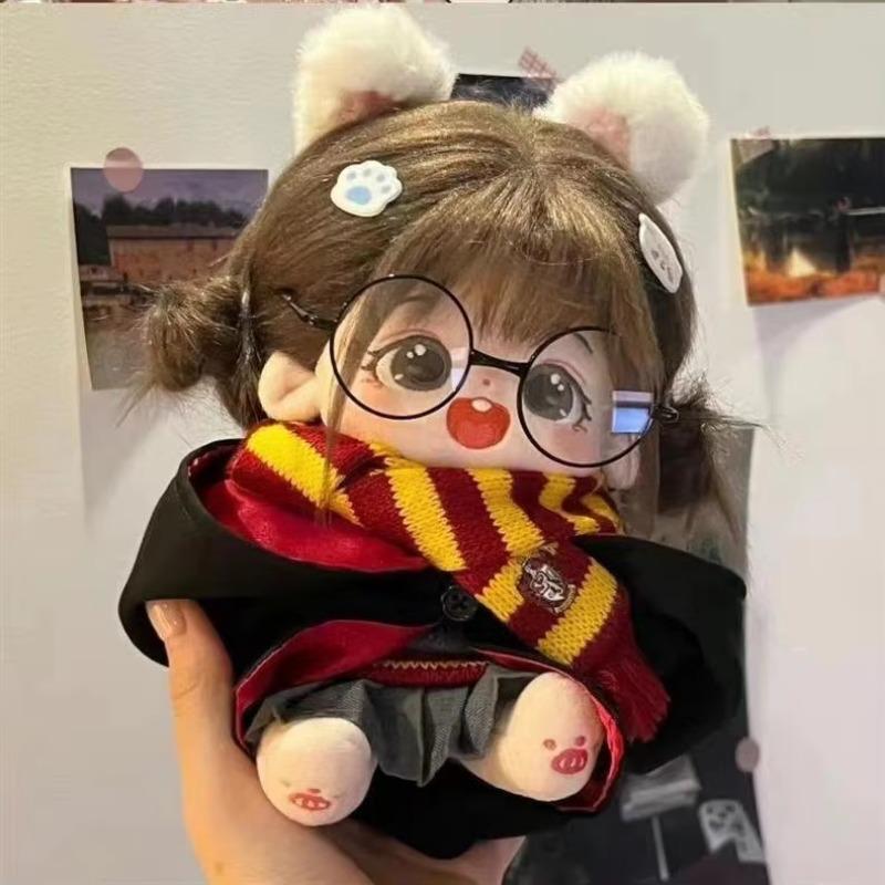 Boneca de algodão sorridente, brinquedos de pelúcia, 20 cm, vestido normal para bebê, boneco de pelúcia, personalização, coleção de brinquedos de natal, presente