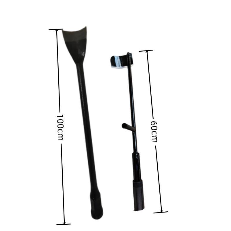 Conjunto de Raspadores de Colmeia de Aço de Alto Carbono | Pá Semicircular & Ferramenta em Forma de Arco