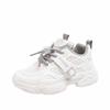 Chaussures de papa en maille respirante pour enfants coréens printemps et été pour garçons et filles, chaussures de sport résistantes à l'usure à semelle souple unie