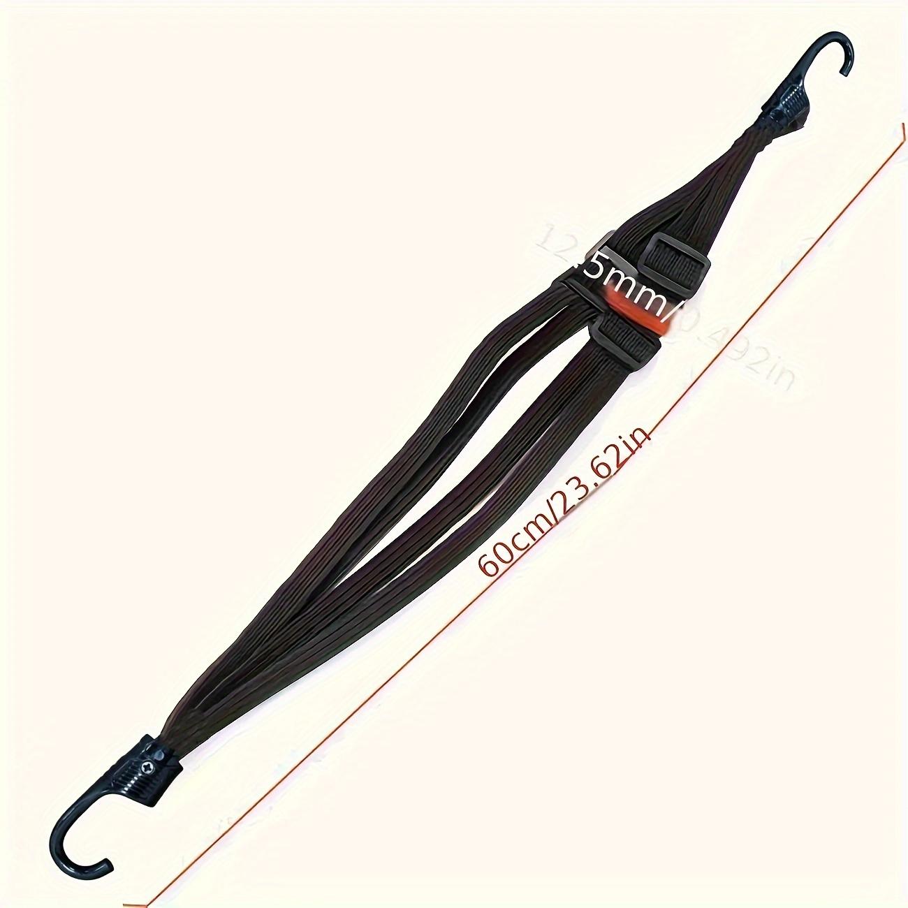 

Регулируемый ремешок 4-в-1 высокой эластичности с крючком Прочный и простой в использовании для мотоциклетных шлемов, электровелосипедов 1pc чёрный