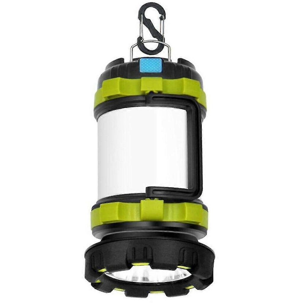 1200 Lumen 100w Usb Rechargeable Led Torch, Camping Outdoor Flashlight