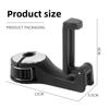1 Adjustable Car Seat Phone Holder, with Headrest Mounting Seat - Made of Durable ABS Material, Waterproof, Car Compatible, Suitable for Safe Grip