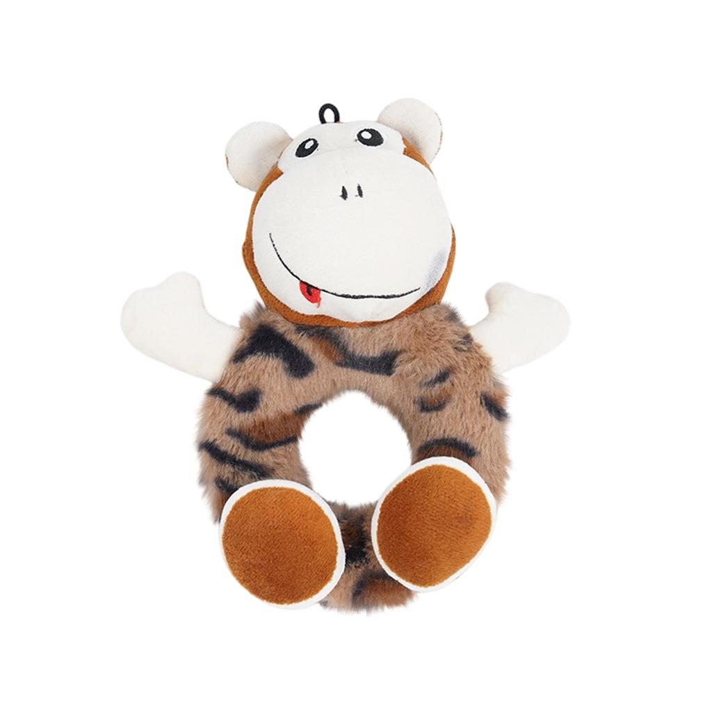 Indestructible Dog Toy, Plush Dog Toys For Aggressive Chewers, Squeaky Chew Toy For Small Medium Large Dogs Puppy Teething Toys