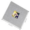9.06x9.84in Self Adhesive Photo Album Grey Memory Book Album DIY Scrapbook Album  For Baby