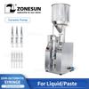 ZS-YTCP12V Halbautomatische Spritzenfüllmaschine Pneumatische Kosmetikindustrie Produktionslinie