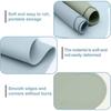 Set of 2 Children's Placemats - Silicone - BPA-free - Stain-resistant - Washable - For Children and Toddlers (blue + Green)