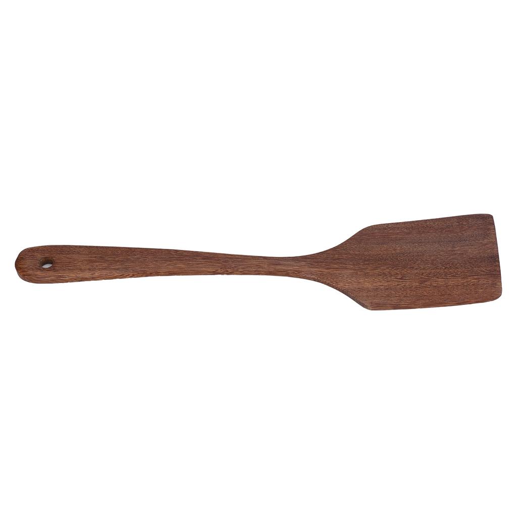 Wooden Spoon Exquisite Textured Lightweight Cooking Spatula with Hanging Hole for Kitchen Cooking Gift30.5cm Long