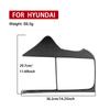 For Hyundai Elantra CN7 2021-2026 Carbon Fiber Central Control Gear Shift Frame Panel Cover Decorative Car Accessories Sticker