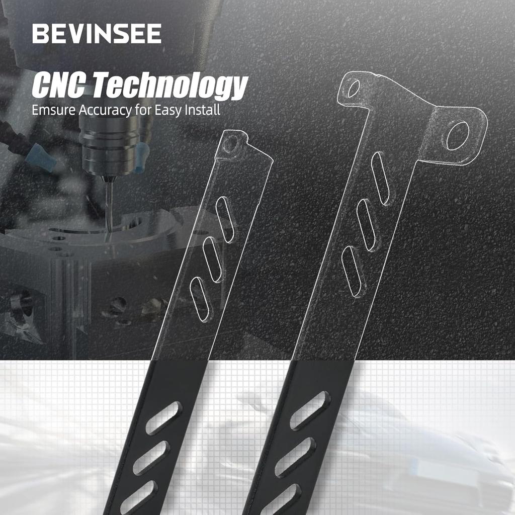 Bevee LS Computer Mounting Brackets LS2 LS1 LS3 LSX PCM ECU ECM Universal For LS Swap