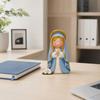 Statua da Giardino in Resina, Statuine di Bambine Carine, Mini Statuetta da Collezione in Preghiera, Decorazione per Camera da Letto Piccole Statue Ornamenti per Casa Ufficio Scrivania