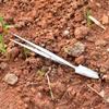 Stainless Steel Root Rake Loosen Soil Bonsai Tree Tweezers with Ergonomic Handle