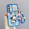 KEYSION Shockproof Case for Samsung S25 FE 5G with Lanyard Soft Silicone Cute 3D Cartoon Doll Phone Back Cover for Galaxy S25 FE