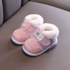 Winter Baby Soft-soled Non-slip Toddler Shoes 0-1-2 Year Old Baby Shoes Velvet Boys and Girls Cotton Shoes Snow Boots