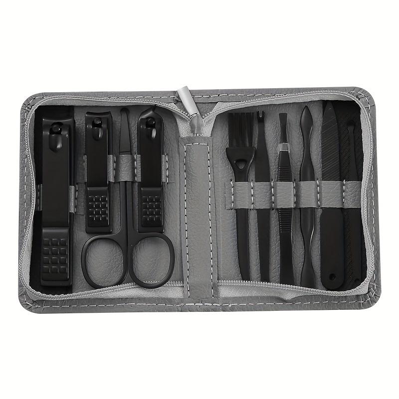 

New 10/32pcs Pedicure Kit with Modern Style Concave Edge Clippers & Grooming Tools Stainless Steel Manicure &Unscented Nail Care
