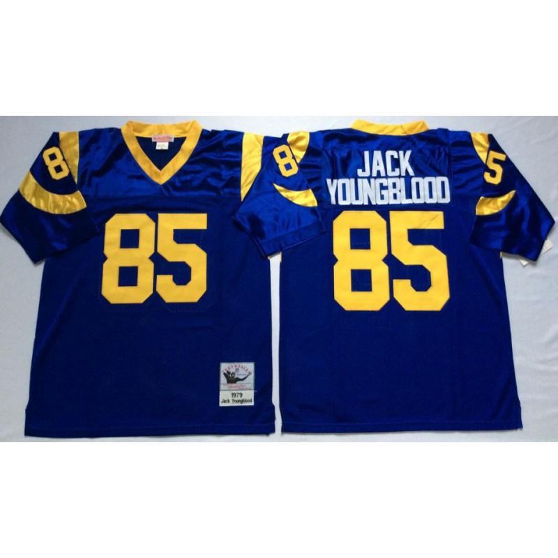 Los Angeles Rams NFL Vintage Jersey Men Women Cotton Sports Fan Apparel Retro Football Uniform