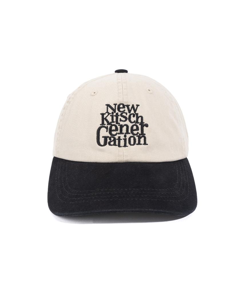 NEWKITSCH Nkg Classic Logo Two-Tone Cap (Black)