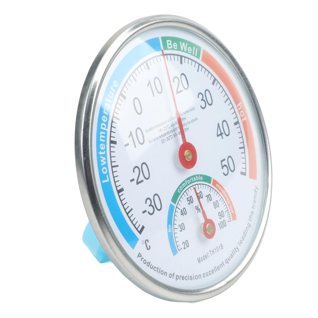 Indoor Hygrometer with Easy To Read Temperature and Humidity