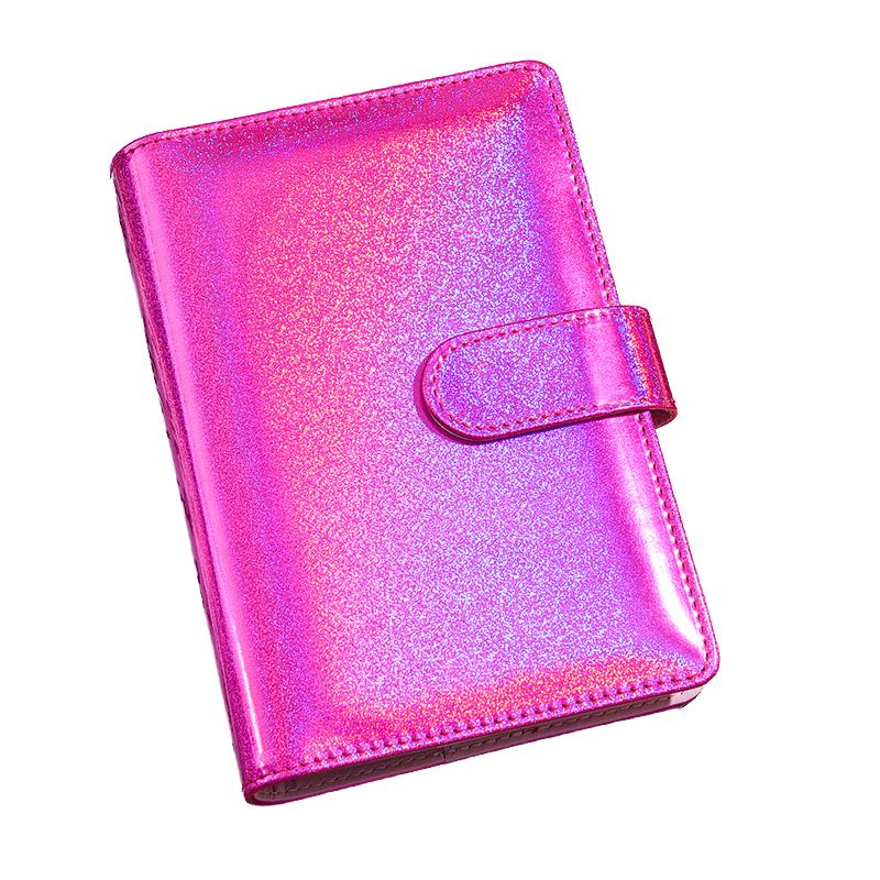 s A6 Notebooks Korea Loose-leaf Planner Custom Logo Cute Kawaii Travel Gift Leather Hardcover Novelty Design
