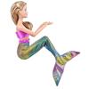 1 Set Mermaid Tail Dress Doll Clothes For 30cm Doll Party Dress Wedding Dressing Doll Accessories Cospay Outfit