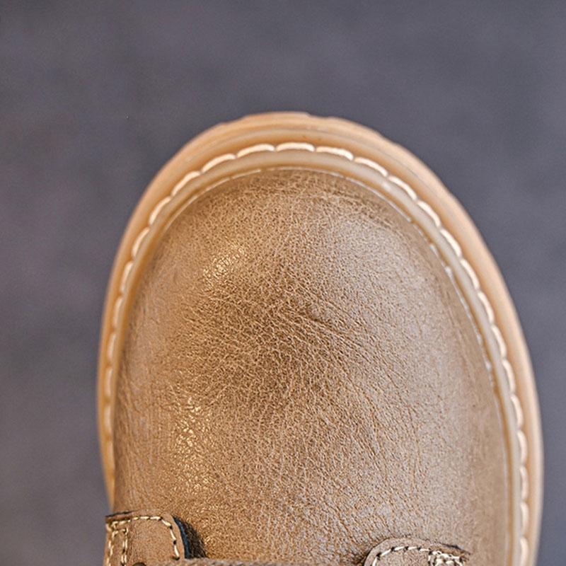 Anti-skid Platform Boots for Children Autumn Winter Boys Girls Motorcycle Boots