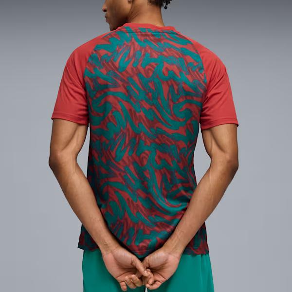 Puma FPF Warm Up DryCell Portugal National Team Slim Fit Short Sleeve Quick Dry T-Shirt Men Tops 784788-37