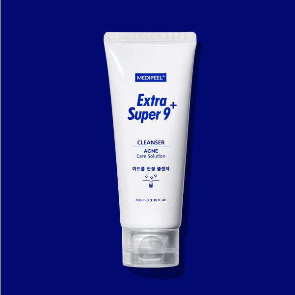 MEDI-PEEL Extra Super 9 Plus Acne Cleanser Acne Care Solution 100ml/ Moisturizing, Korean Cosmetics, Kbeauty