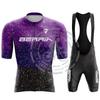 BERRIA Cycling Jersey Set 2024 Summer Men Star Point Cycling Clothing Short Bike Jersey Breathable Racing Sport Bicycle Jersey
