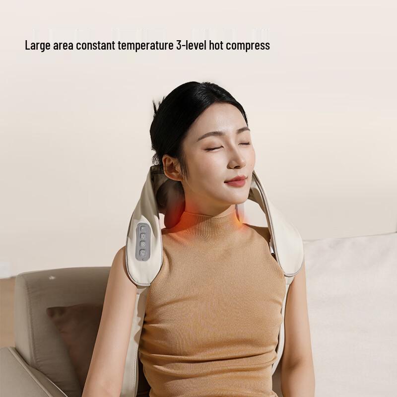 Smart Neck and Shoulder Massager with Heat and Kneading CN plug (adapter included)