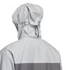 adidas Gewebte Minimalistische Bequeme Weiche Freizeitjacke Herrenjacke Grau Graugrün KB1752