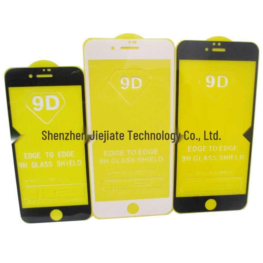 9D Tempered Glass Screen Protector for iPhone Models: X, XR, XS Max, 8, 11, 12, 13, 14, 15