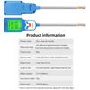 Garden Soil Analyzer Six-in-One Soil Instrument Blue User Friendly Soil Tester Comprehensive Soil Health Tester