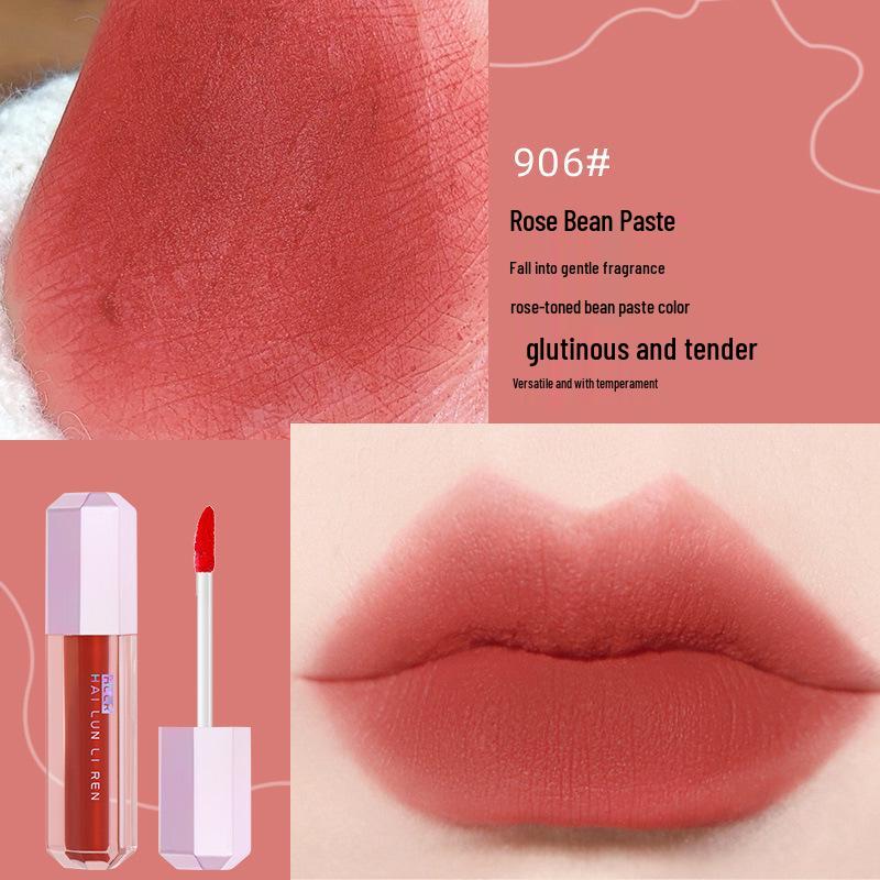 Pink Diamond Velvet Matte Lip Glaze - Feuchtigkeitsspendend, Aufhellend, Erfrischend, Langanhaltend, Nicht klebrig, Budgetfreundliche Lippenfarbe.
