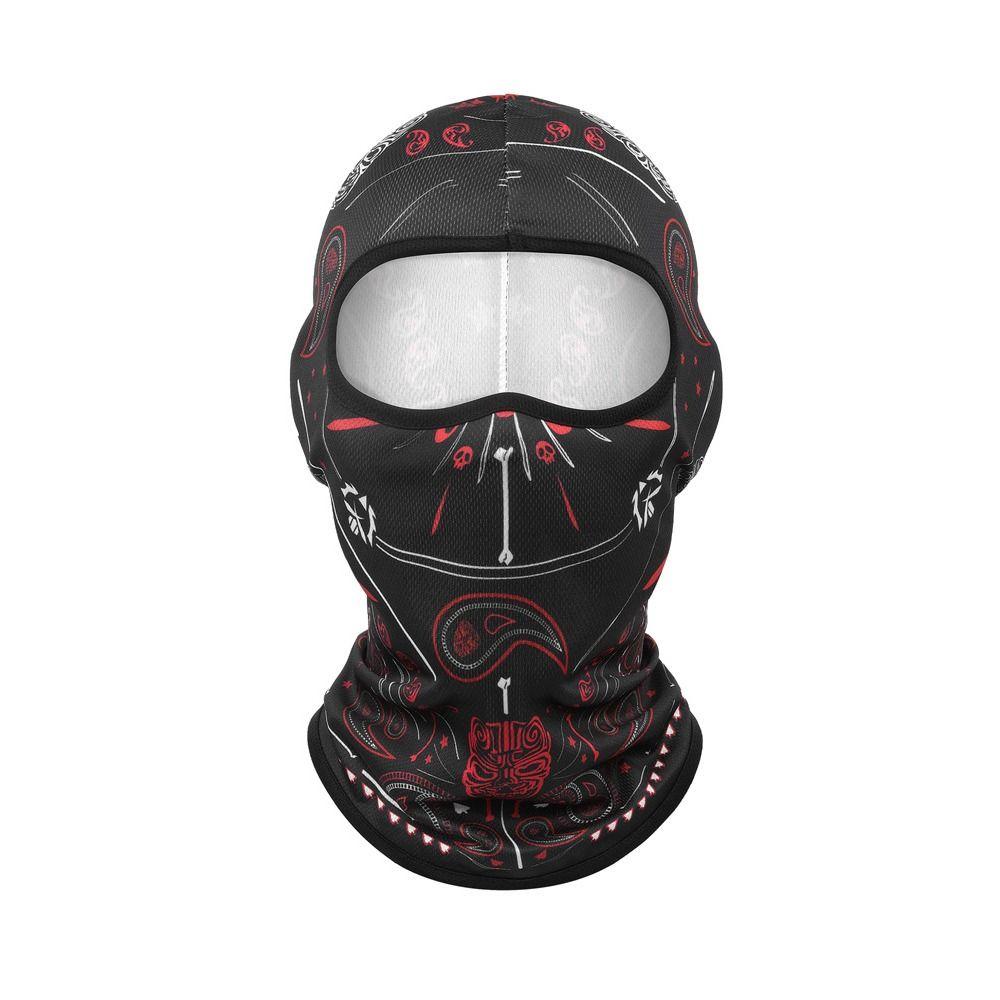 Breathable Cool Balaclava Ice Silk Face Cover Headwear Fashion Full Face Cap Motorcycle Riding