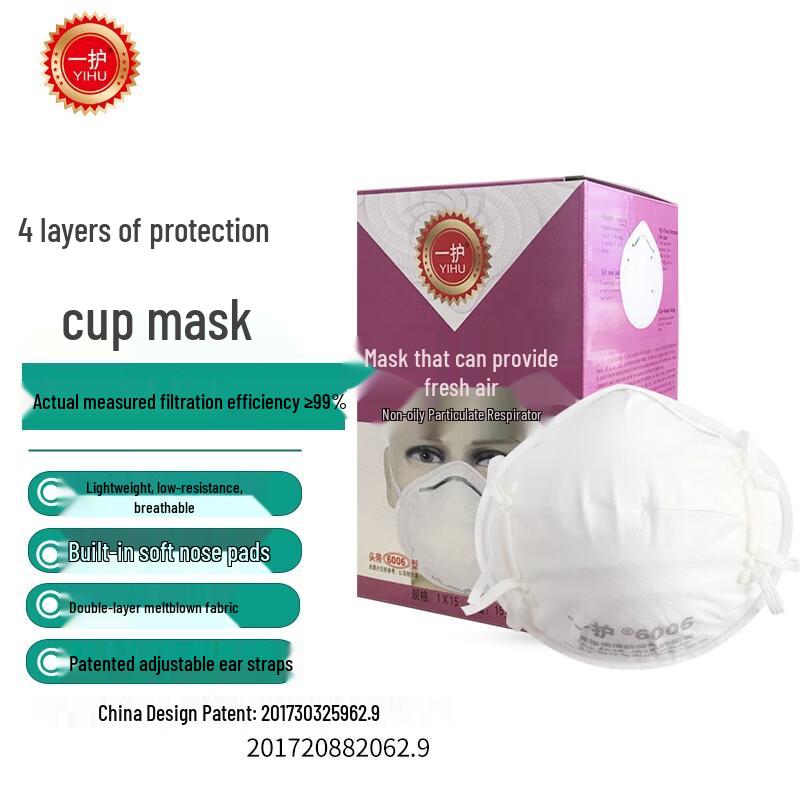 KN95 Cup-Shaped Respirator Mask