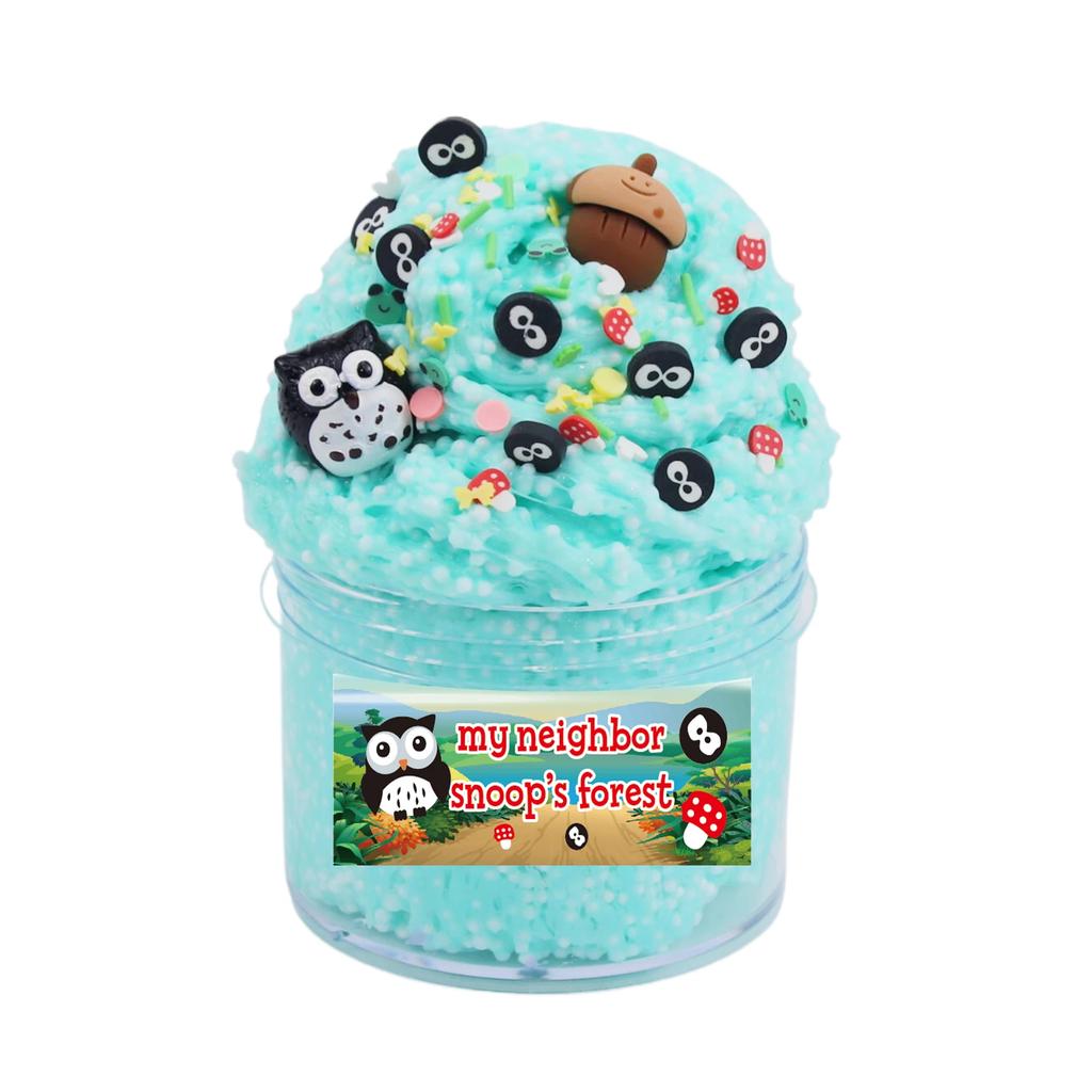 Festive Fluffy Slime Kit, Colored Clay Crystal Glue with Foam, DIY Craft Supplies for Decompression and Holiday Gift Presents