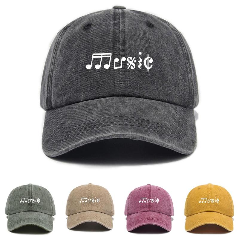 Retro Distressed Washed Baseball Cap Unisex Breathable Hat for Daily Casual Wear