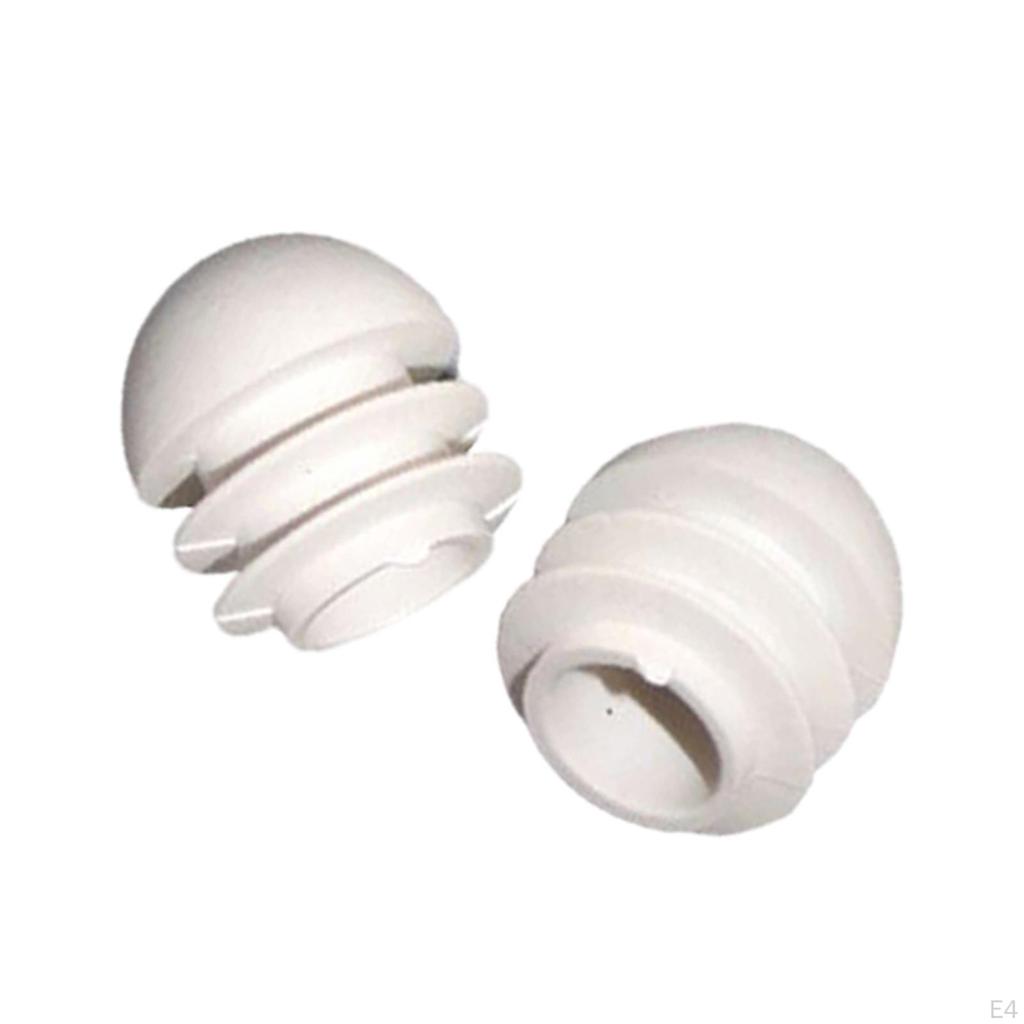 Inserts 20 Tube Round Pieces End Cap Plugs Furniture Protection For Luggage Racks