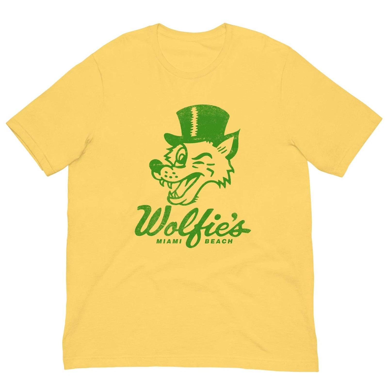

Vintage Retro T Shirt Wolfie s Miami Beach Diner Graphic Tee For Men Women S