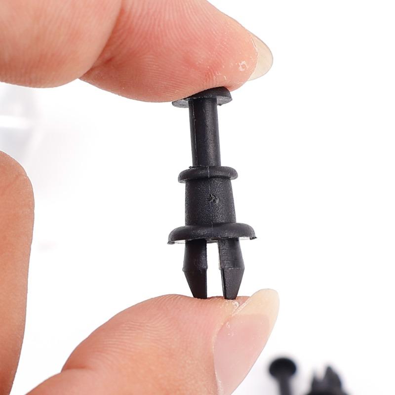 Auto Kofferraum Lanyard Befestigungsclip Gepäckablage Schnurclips 1M6867574A für VW GOLF MK5 MK6 5 6 Auto Knopfhalter Schwenkaufhänger Haken